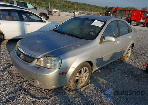 2006 Suzuki Forenza Premium from USA, damaged, VIN KL5JJ56Z46K287186